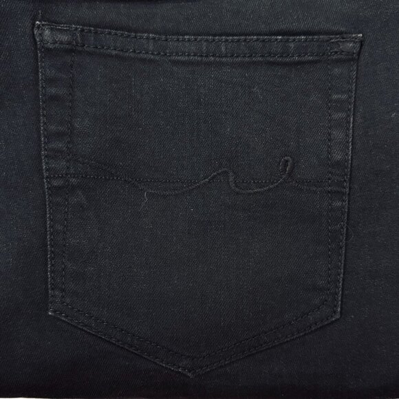 St. Johns Bay Jeans Womens 24W Black Bootcut Secretly Slender Mid-Rise Pants NEW - Picture 4 of 16